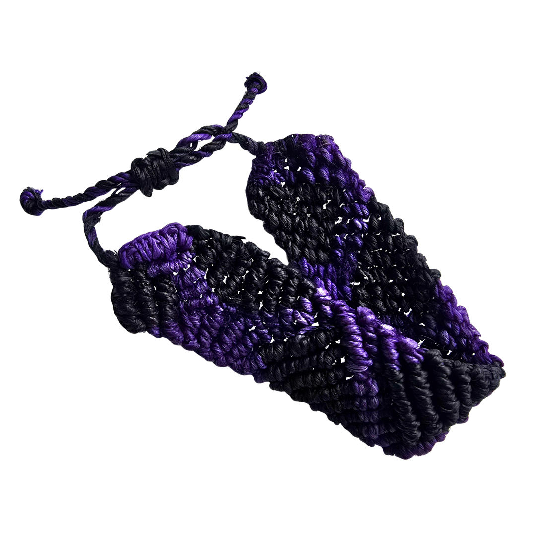 Bora native pattern chambira palm fiber bracelets