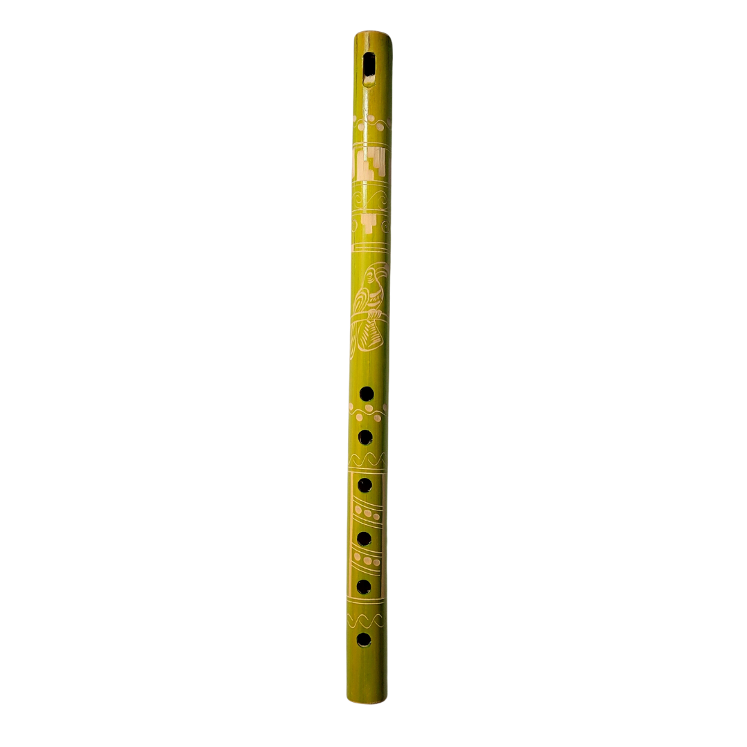 Single color bamboo flutes - made by Amazon artisans - Amazon Ecology