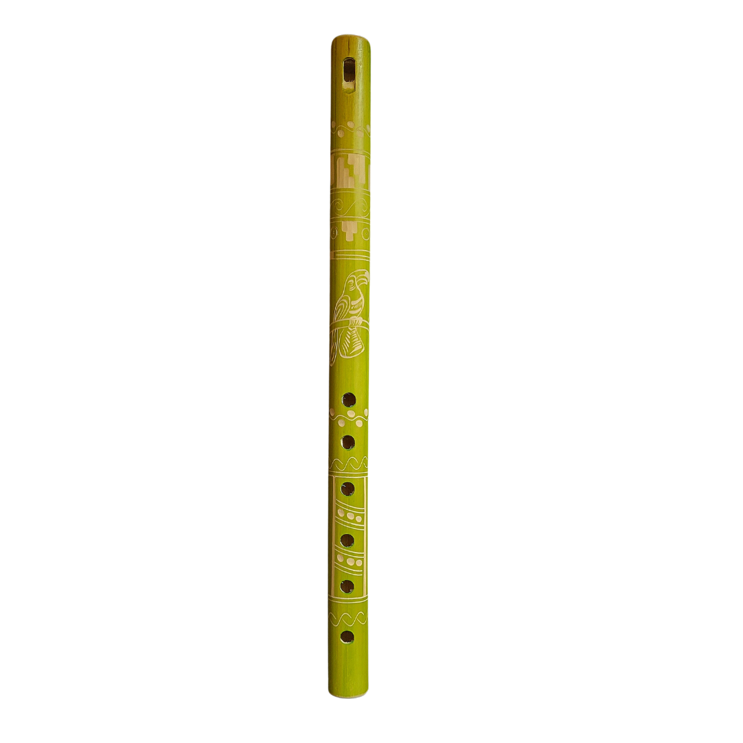 Single color bamboo flutes - made by Amazon artisans - Amazon Ecology