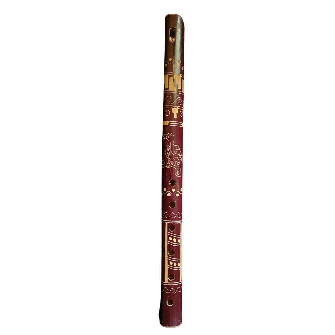 Single color bamboo flutes - made by Amazon artisans - Amazon Ecology