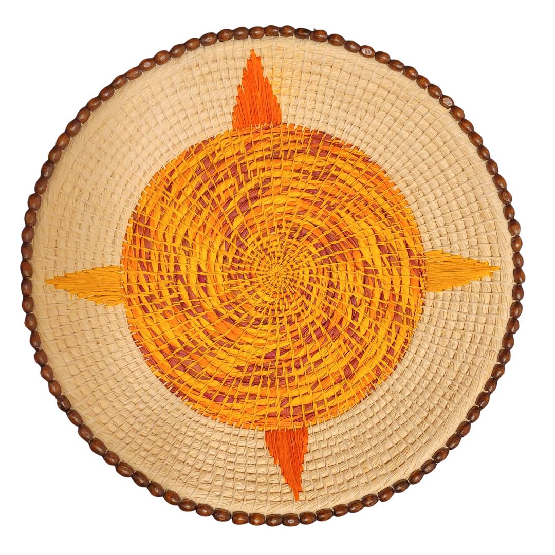 Sherbet Sun - Fair Trade Baskets - Handmade by Peruvian Amazon artisan - Amazon Ecology