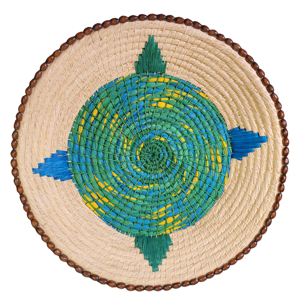 Sherbet Sun - Fair Trade Baskets - Handmade by Peruvian Amazon artisan - Amazon Ecology