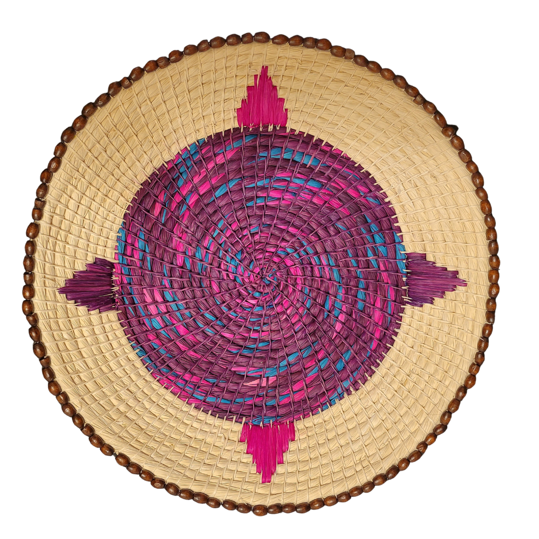 Sherbet Sun - Fair Trade Baskets - Handmade by Peruvian Amazon artisan - Amazon Ecology
