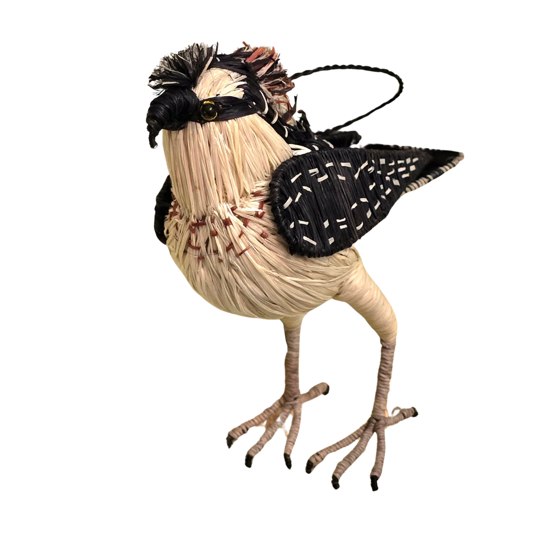 OSPREY BIRD - FAIR-TRADE CHRISTMAS TREE ORNAMENT - WOVEN BY PERUVIAN AMAZON ARTISAN - Amazon Ecology