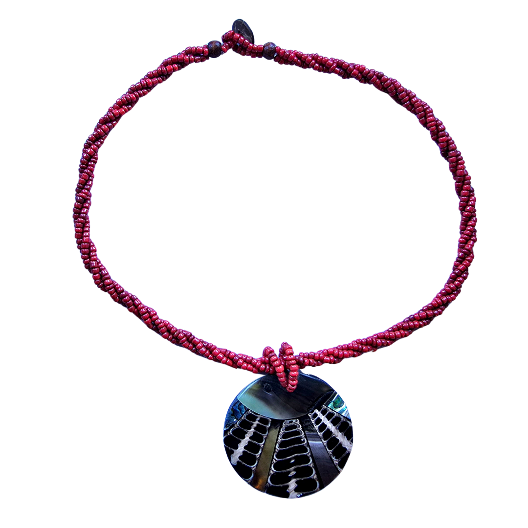 Spiral shell necklace from the Peruvian Amazon - Amazon Ecology