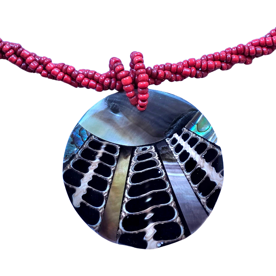 Spiral shell necklace from the Peruvian Amazon - Amazon Ecology
