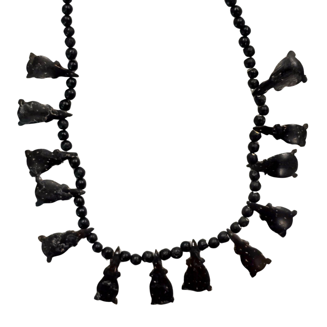 Palm nut turtle necklaces - made by native artisans from the Brazilian Amazon - Amazon Ecology