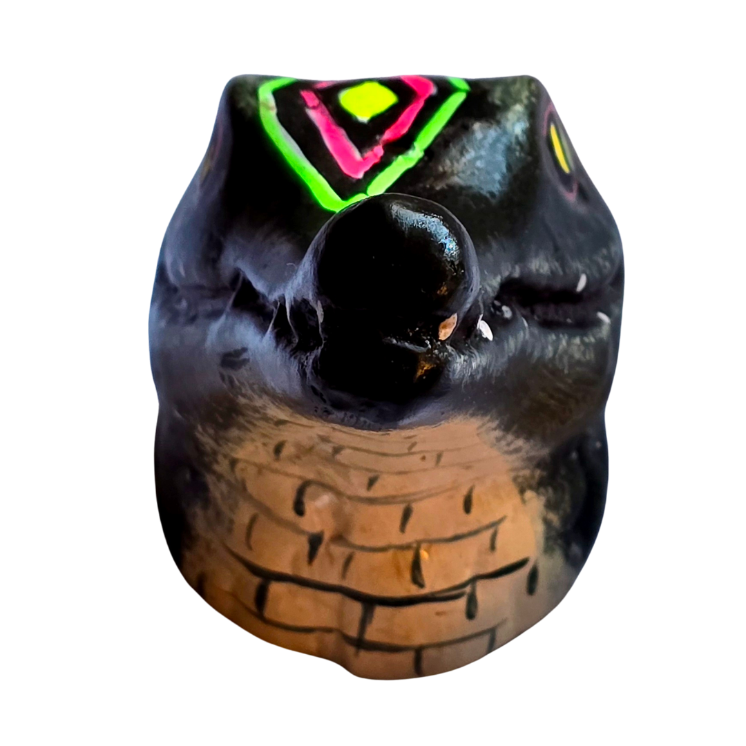FAIR -TRADE CERAMIC AMAZON WILDIFE INCENSE BURNERS - MADE BY PERUVIAN AMAZON ARTISAN - Amazon Ecology