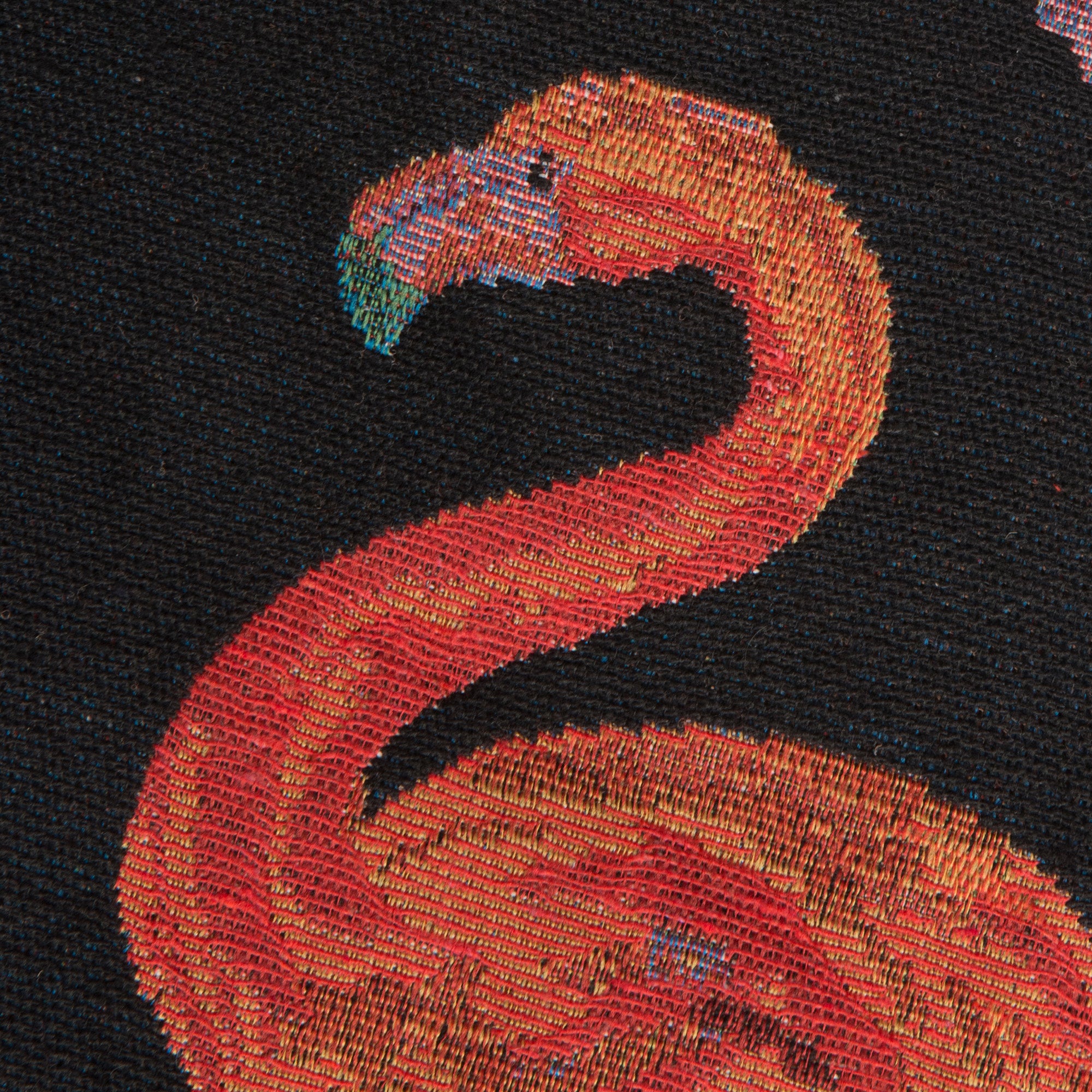 Flamingo Themed Fabric Bags, made in Peruvian Amazon, Handsewn in Iquitos, Four Fabrics - Amazon Ecology