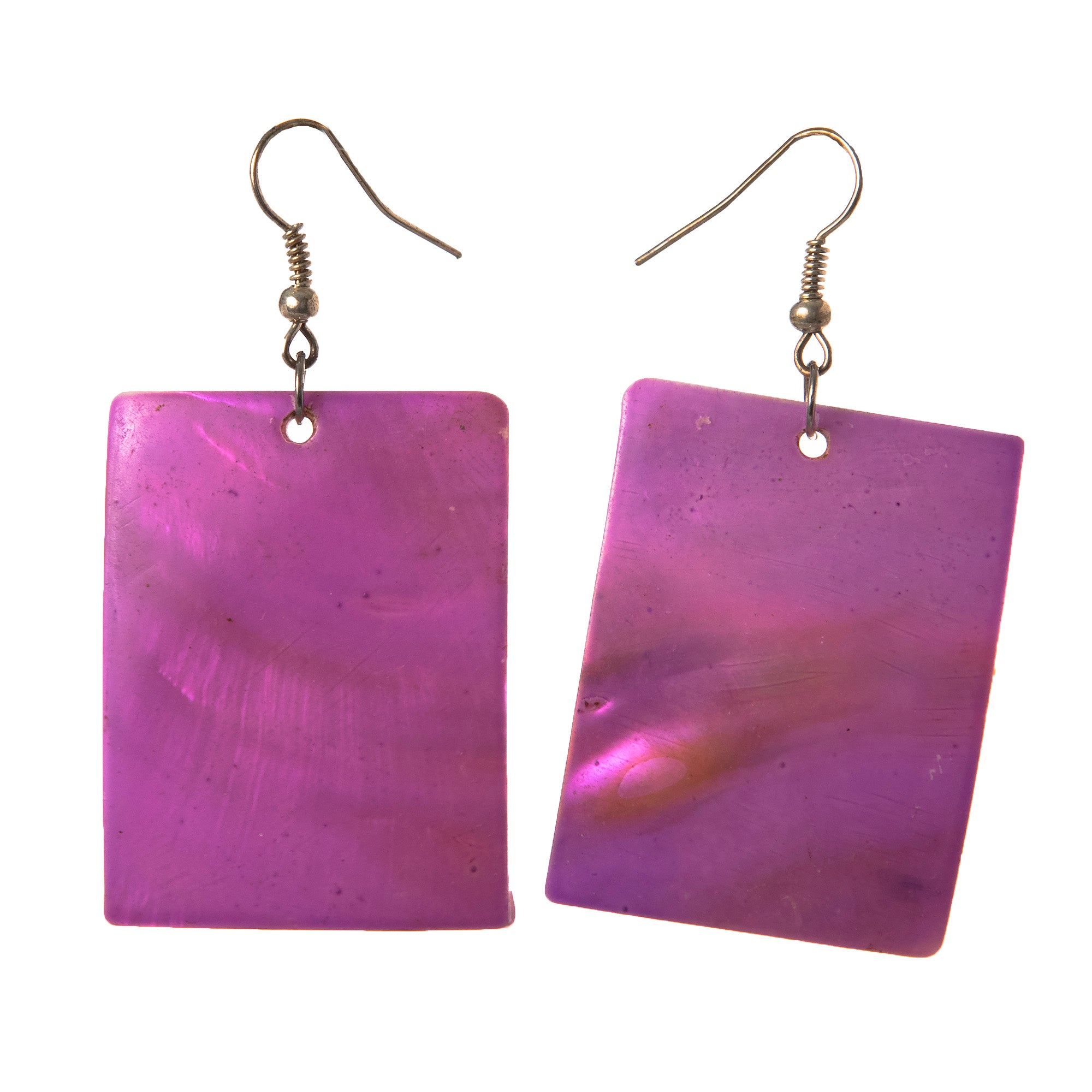 Nakar Shell Earrings, various colors - Amazon Ecology