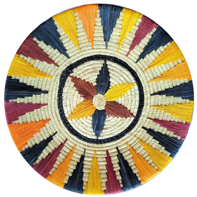 Inner Star and Ring Handwoven Basket - Fair Trade from the Peruvian Amazon - Amazon Ecology