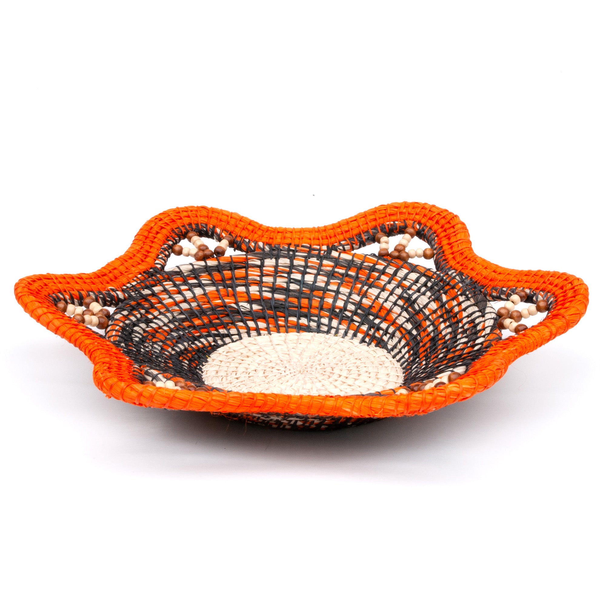 Fall Harvest Decorative Basket - Fair Trade Handwoven by Peruvian Amazon Artisan - Amazon Ecology