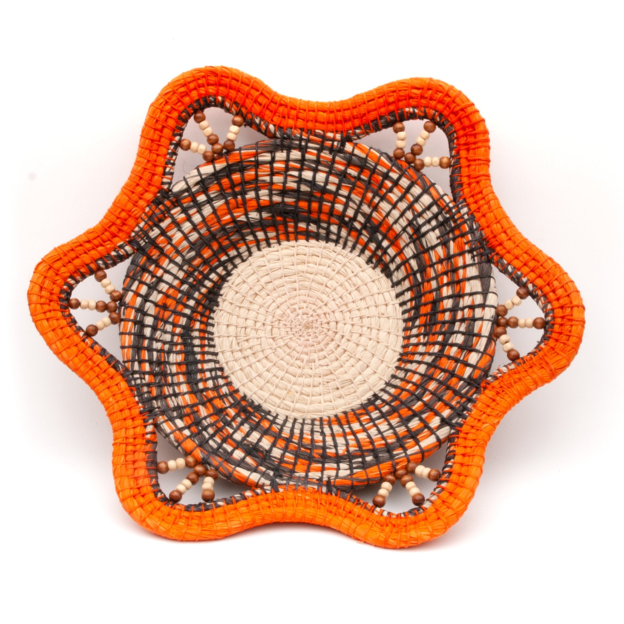 Fall Harvest Decorative Basket - Fair Trade Handwoven by Peruvian Amazon Artisan - Amazon Ecology