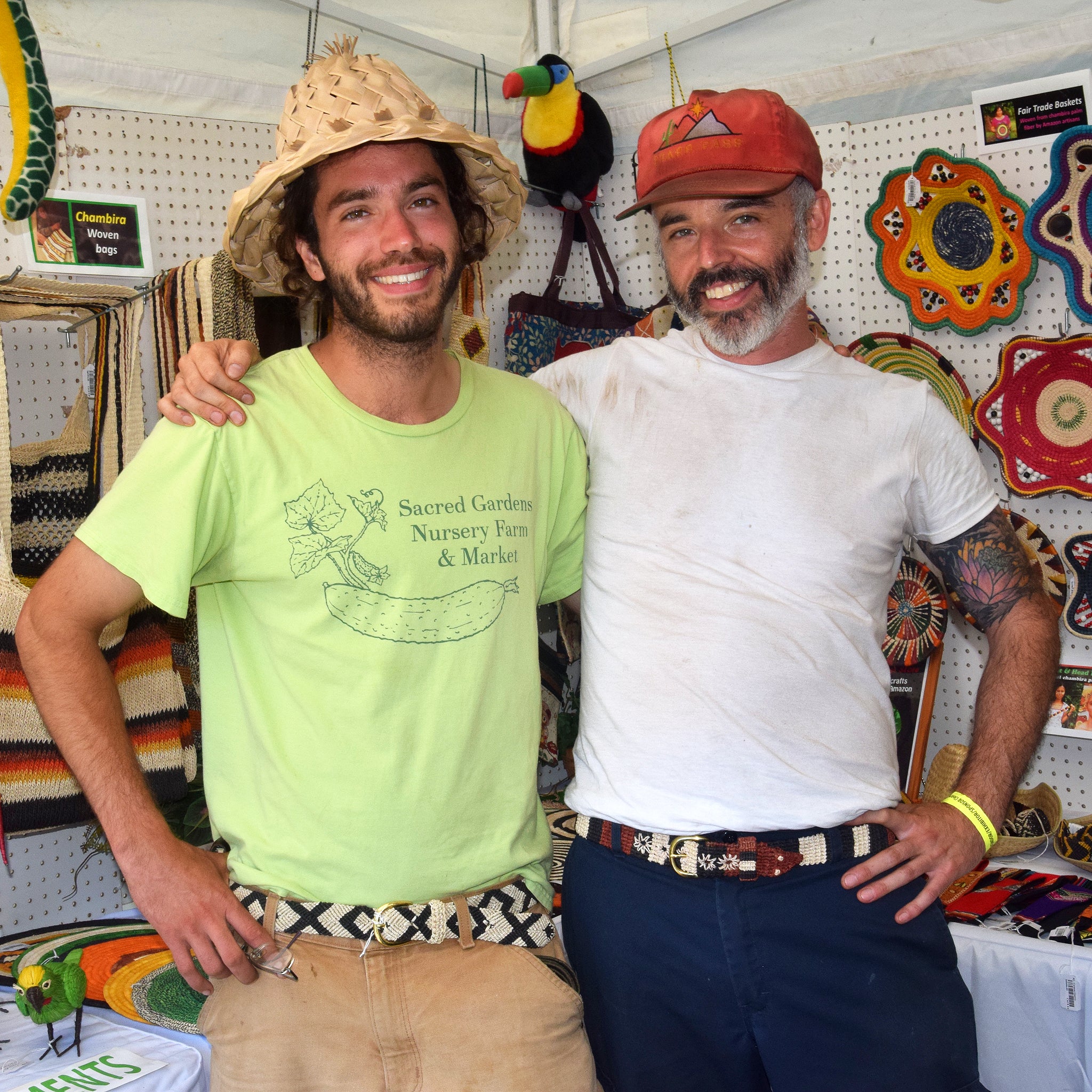 FAIR -TRADE HAND-MADE BELT - RED, BLACK AND WHITE CORAL SNAKE - WOVEN BY PERUVIAN AMAZON ARTISAN - Amazon Ecology