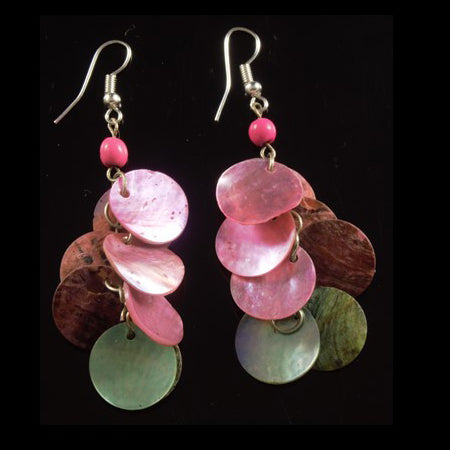 Nakar Shell Cascading Earrings