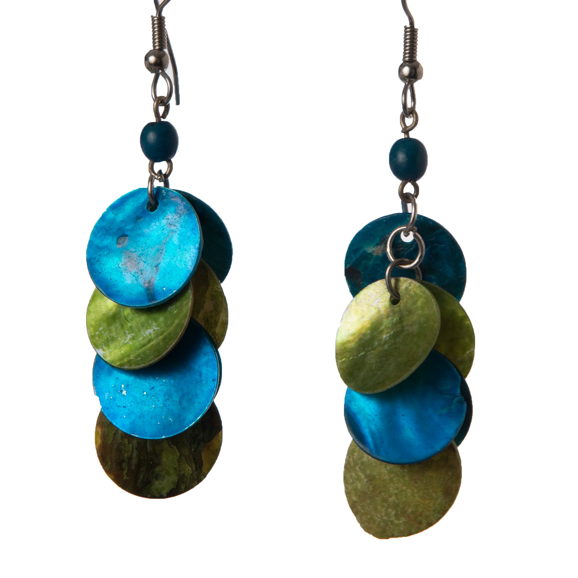 Nakar Shell Cascading Earrings