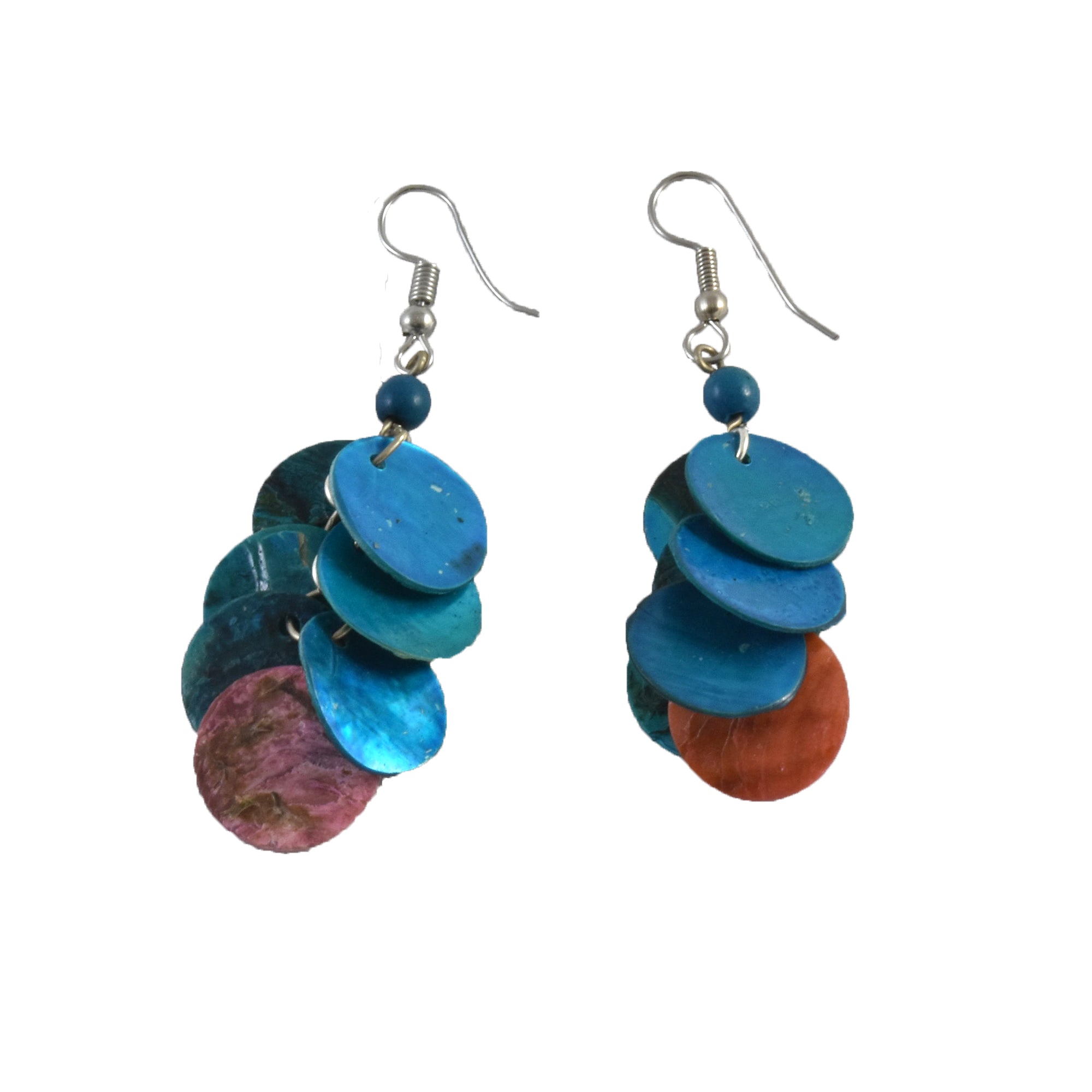 Nakar Shell Cascading Earrings