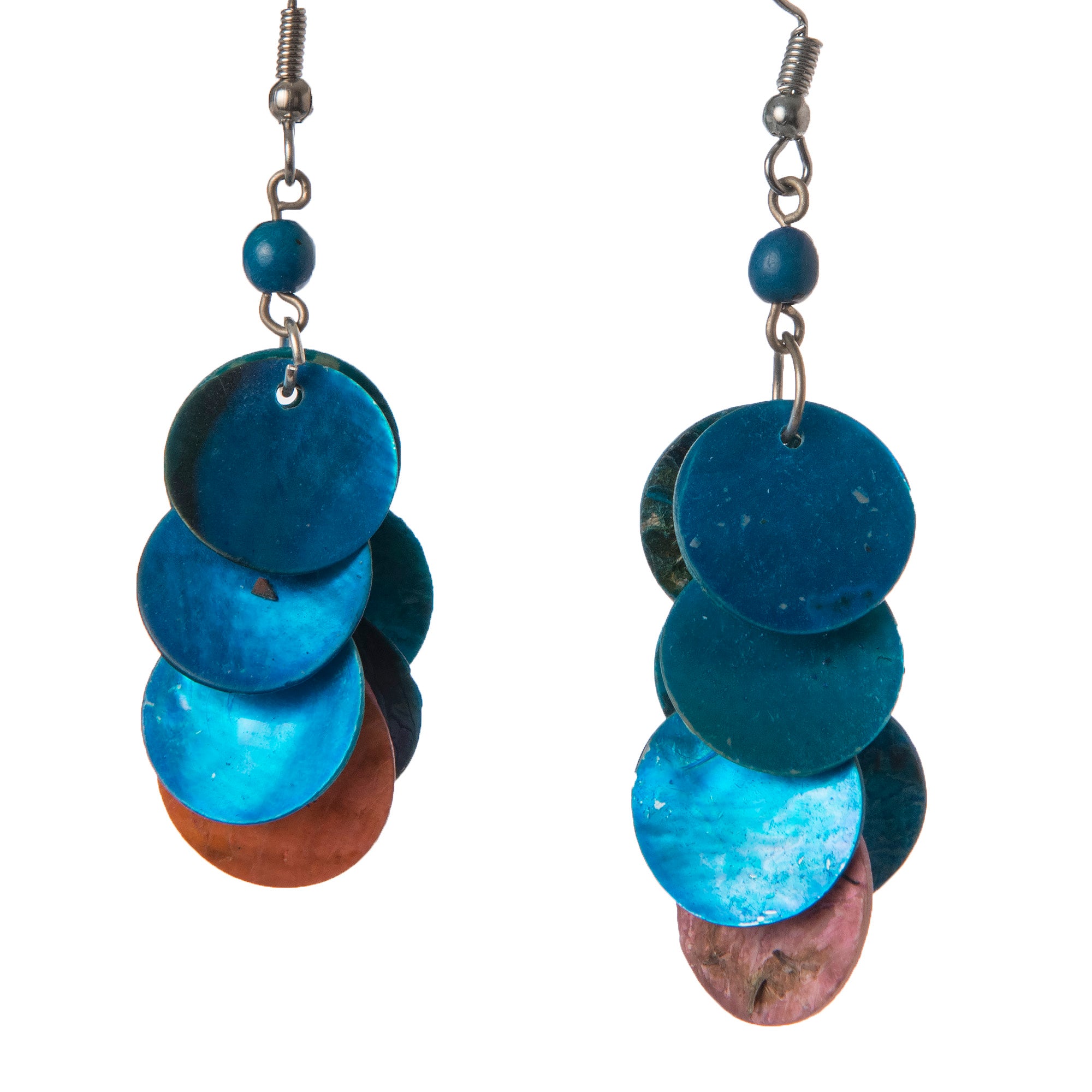 Nakar Shell Cascading Earrings