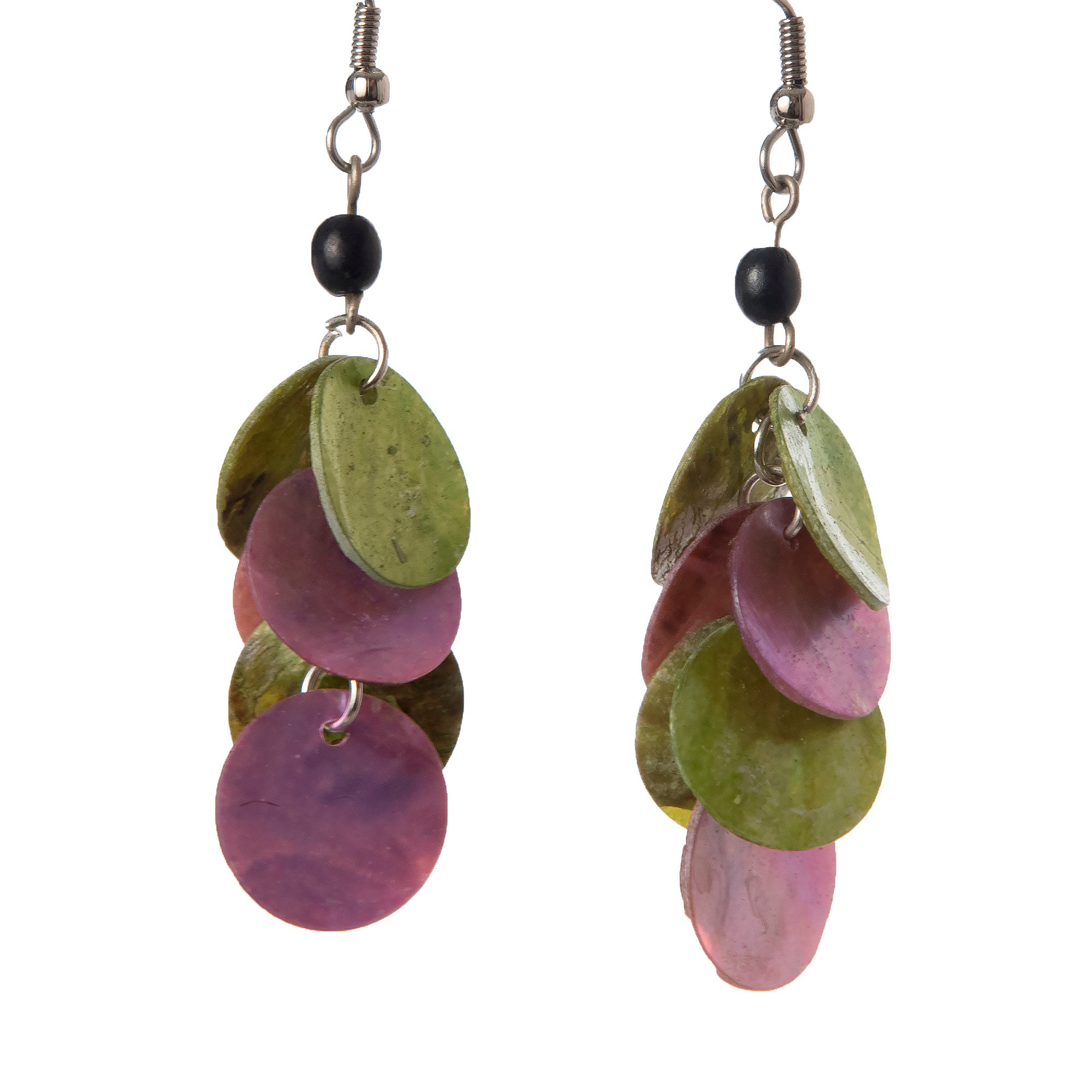Nakar Shell Cascading Earrings
