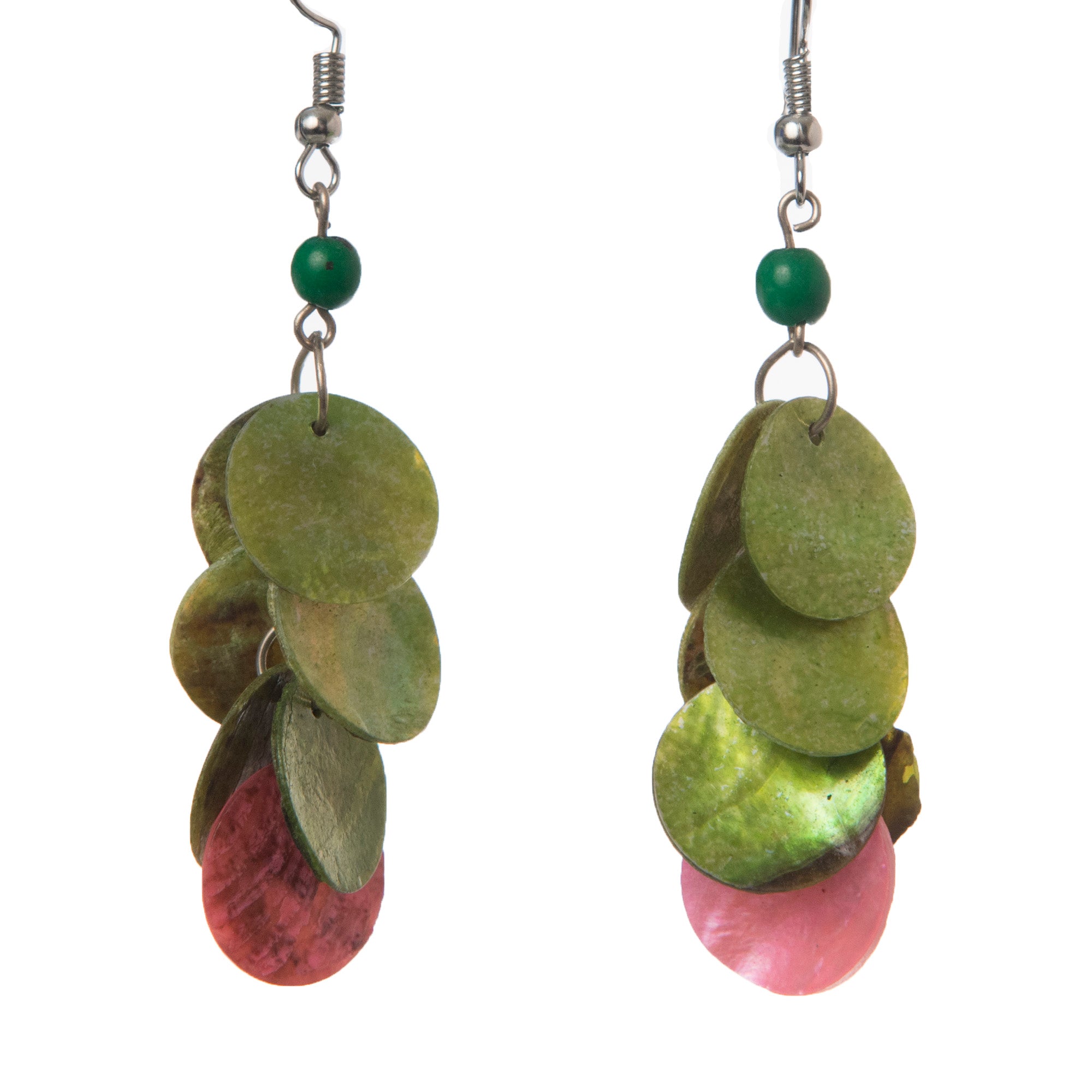 Nakar Shell Cascading Earrings