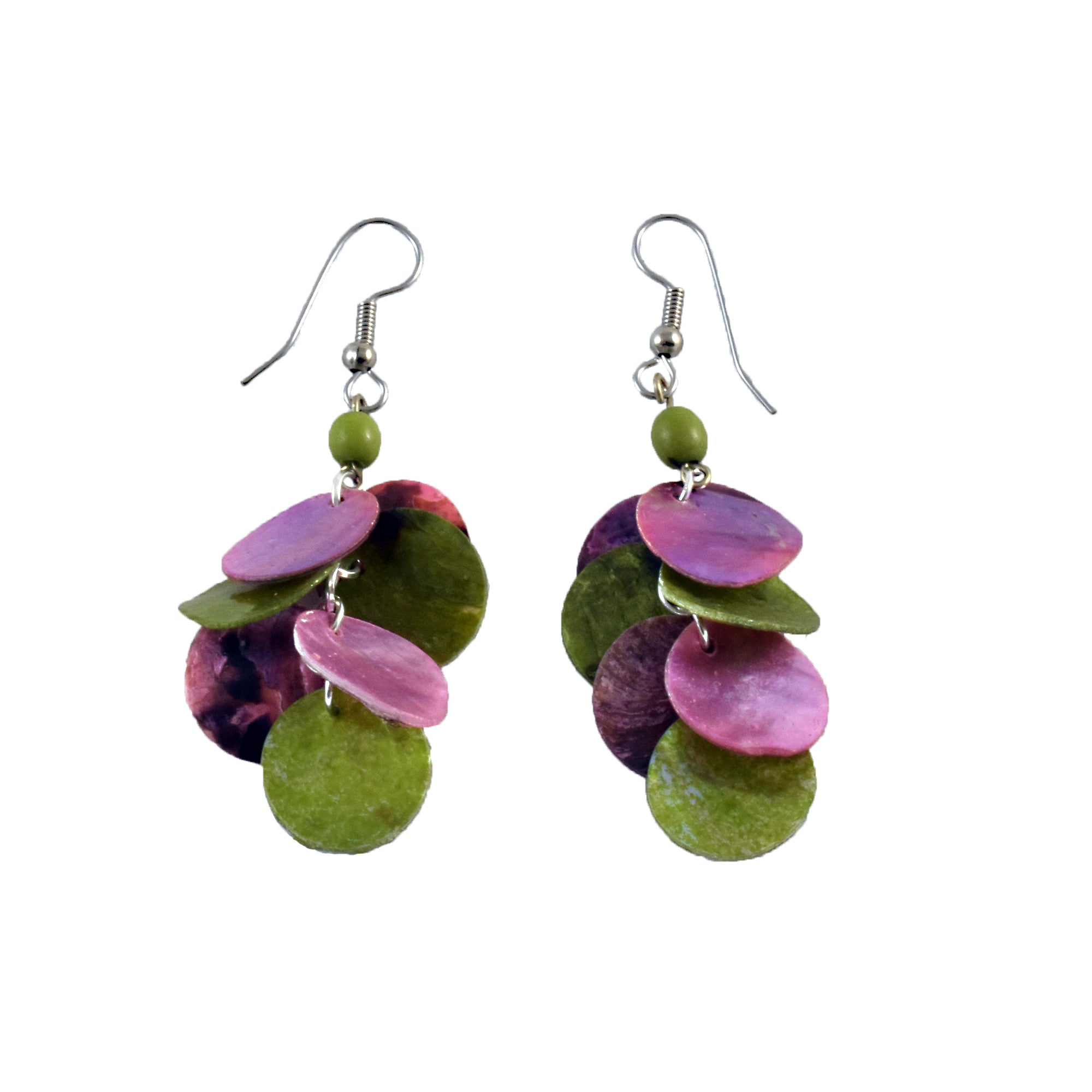 Nakar Shell Cascading Earrings