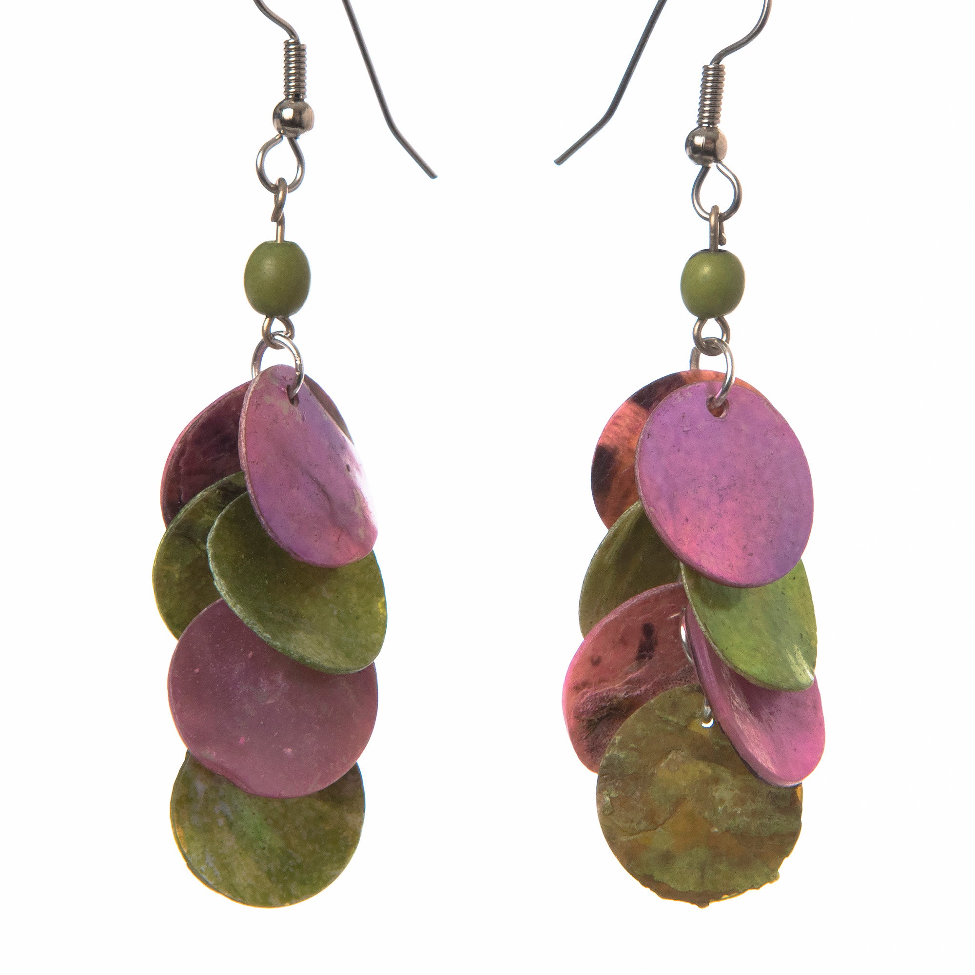 Nakar Shell Cascading Earrings
