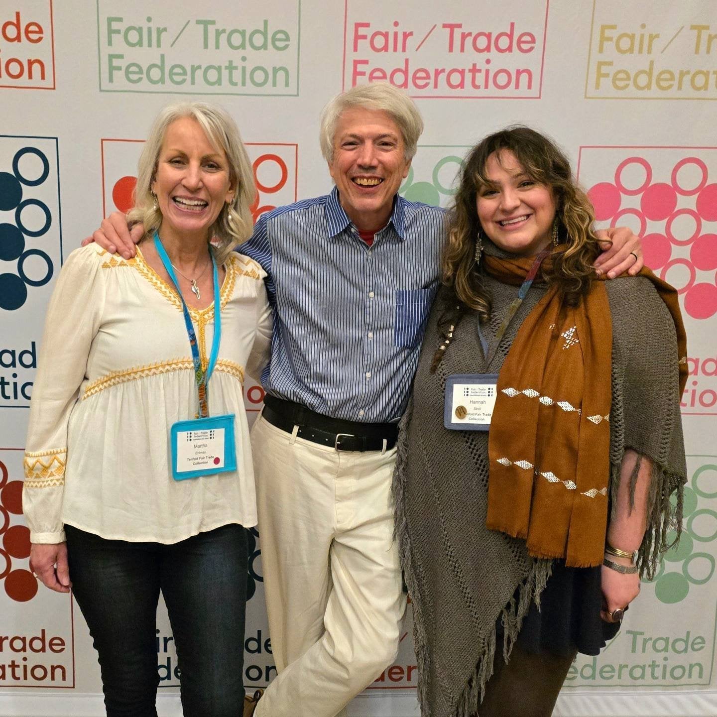 Reconnecting with fellow fair traders in Richmond