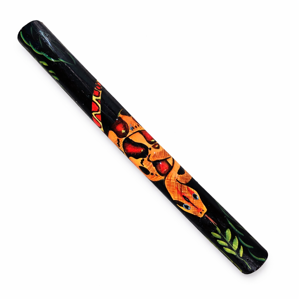 Amazon boa snake rain sticks from the Peruvian Amazon - Amazon Ecology