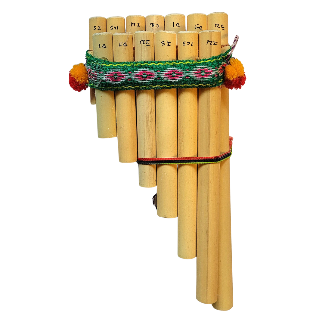 Bamboo pan flutes - made by Peruvian Amazon artisans