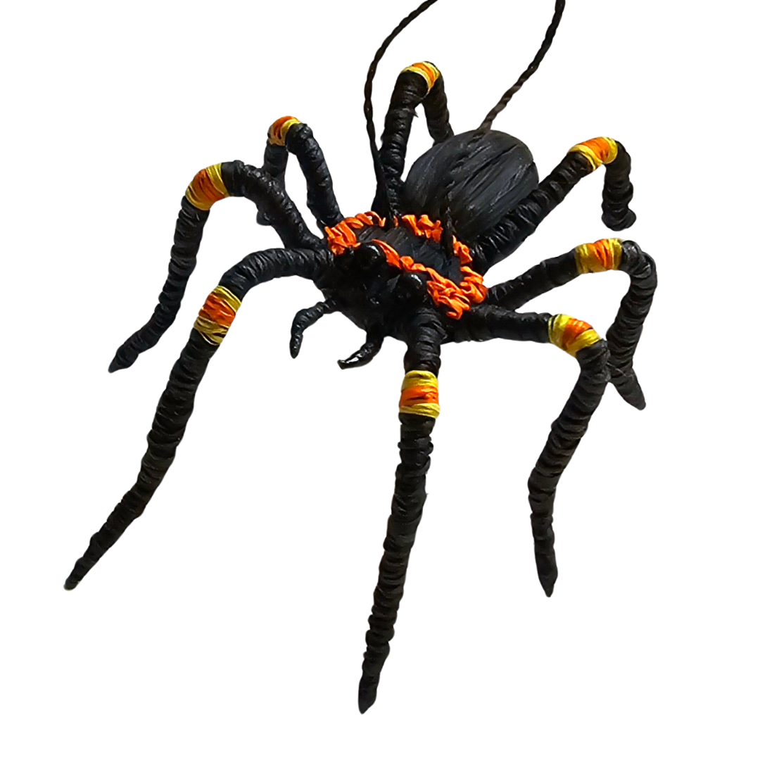 TARANTULA SPIDER ORNAMENT - HAND-MADE BY ARTISAN FROM THE PERUVIAN AMAZON