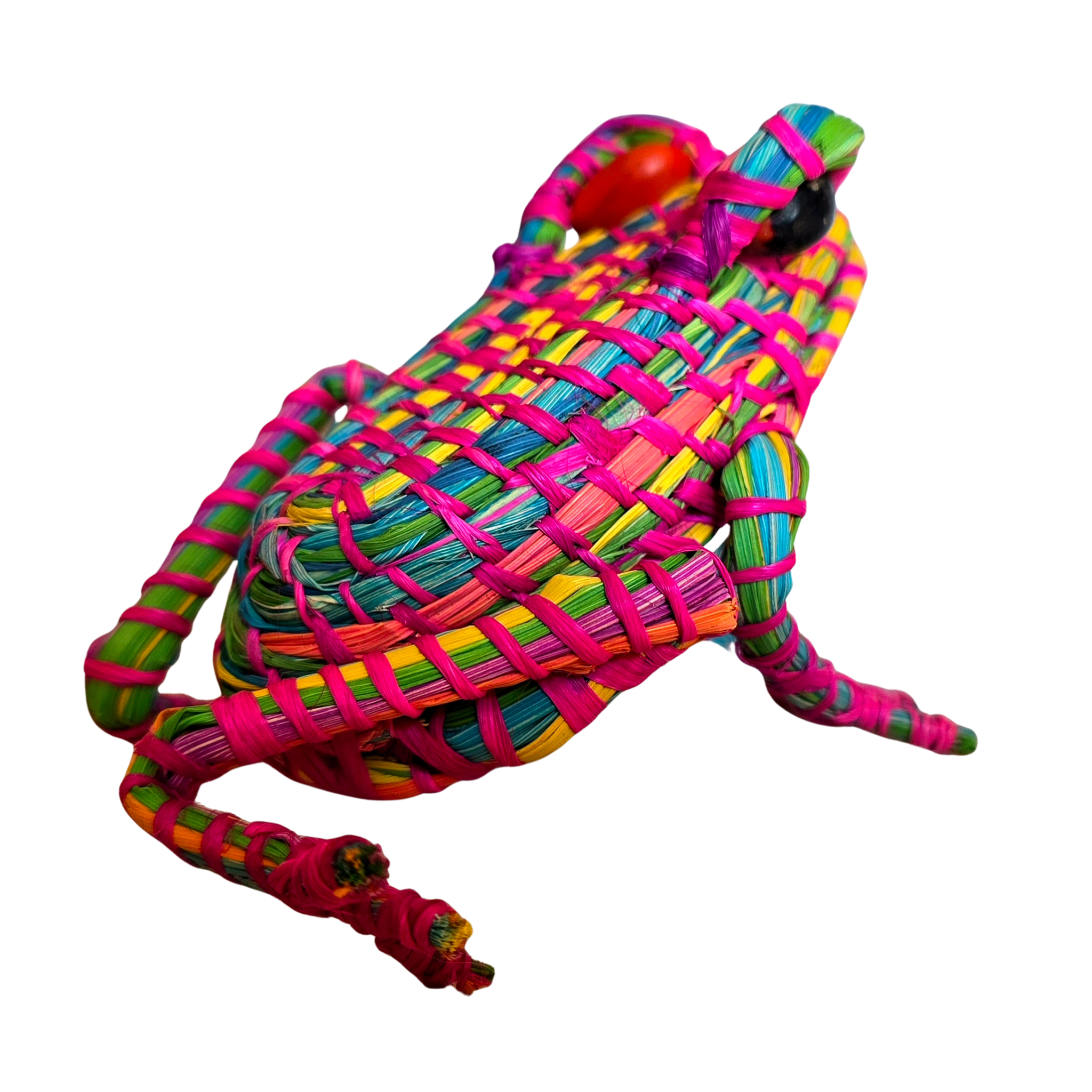 KAMBO FROG FAIR-TRADE CHRISTMAS TREE ORNAMENT FROM THE PERUVIAN AMAZON - Amazon Ecology