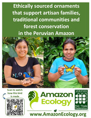 Amazon Ecology Ornament Point of Sale Sign - Amazon Ecology
