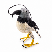 HARPY EAGLE BIRD ORNAMENT - WOVEN BY PERUVIAN AMAZON ARTISAN - Amazon Ecology