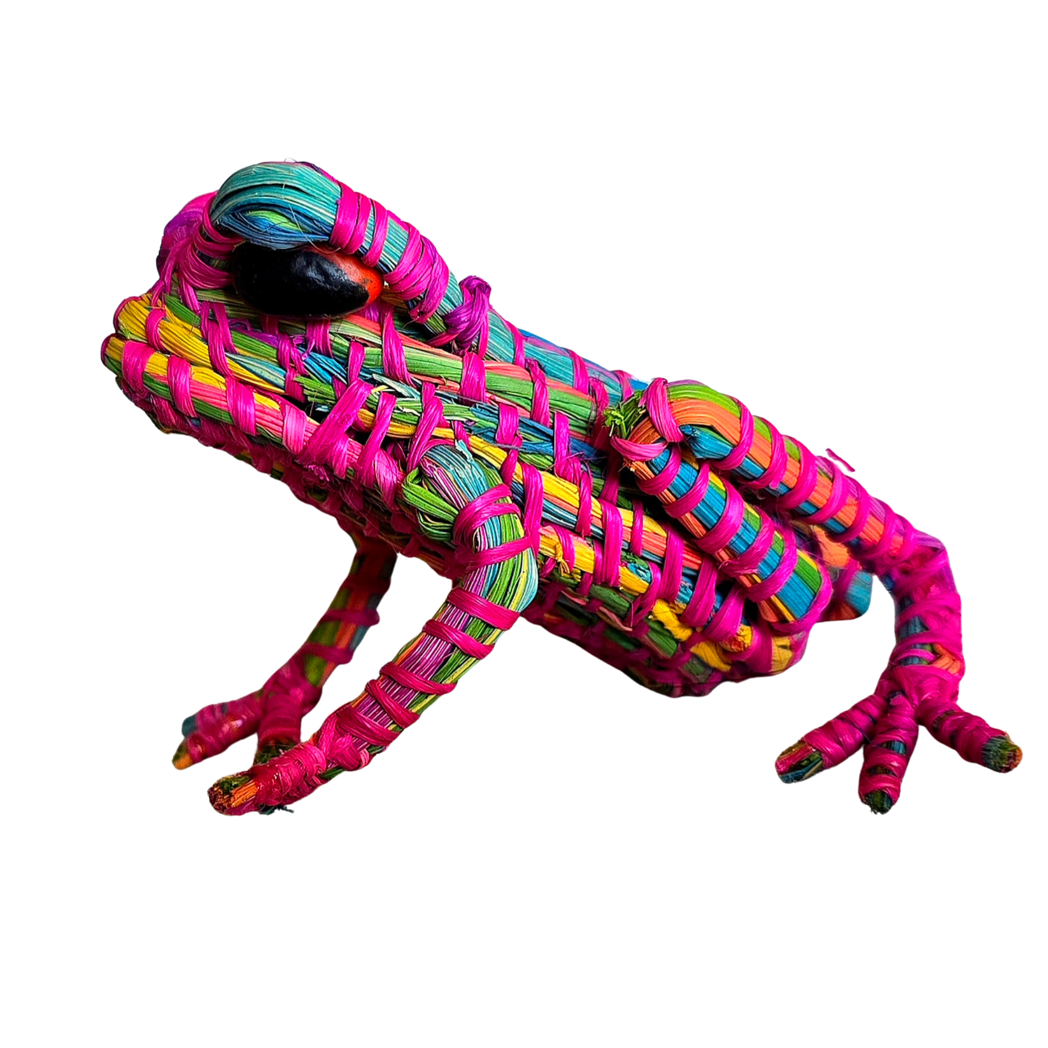 KAMBO FROG FAIR-TRADE CHRISTMAS TREE ORNAMENT FROM THE PERUVIAN AMAZON - Amazon Ecology