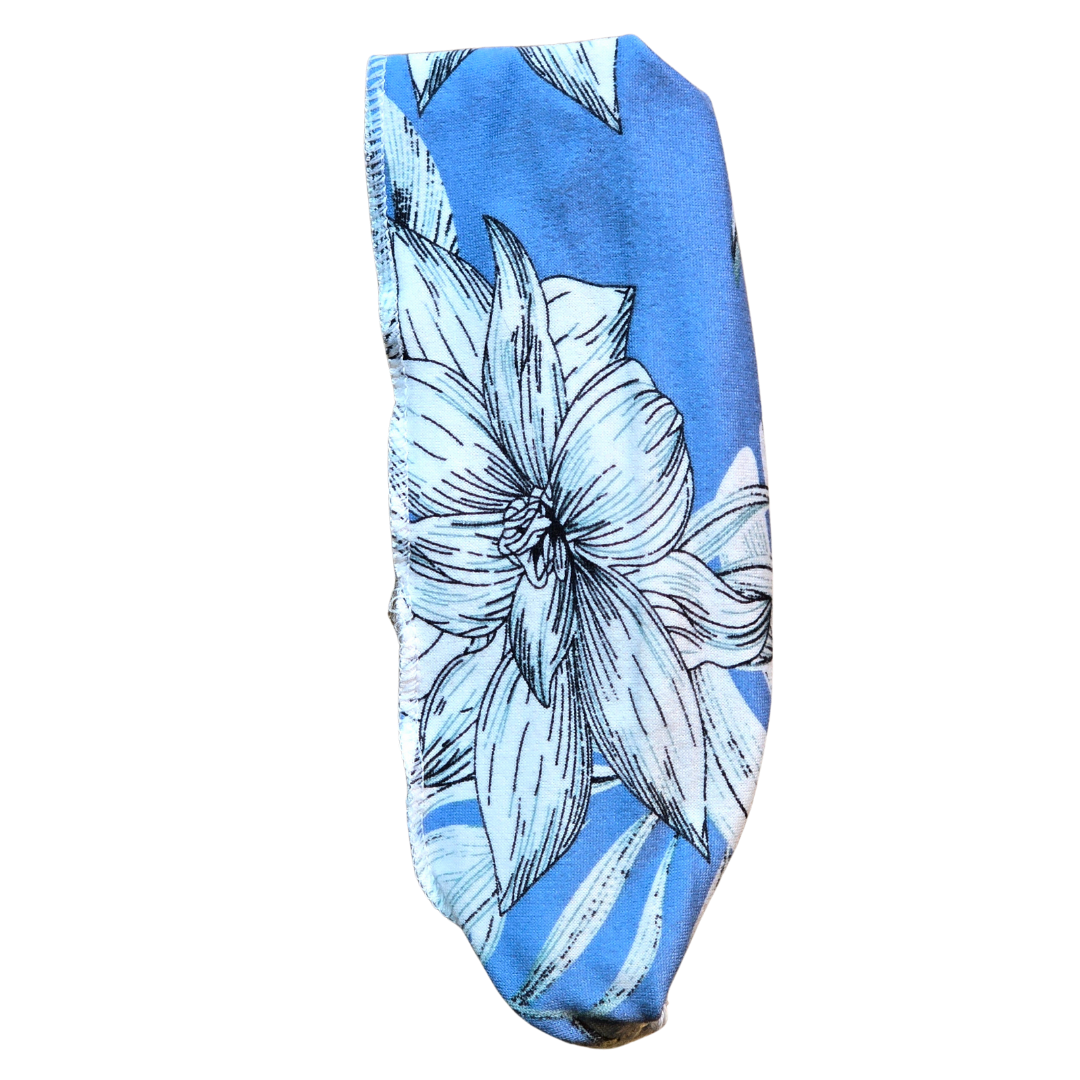Twist bow stretch nylon head-band - made by artisan from Peruvian Amazon