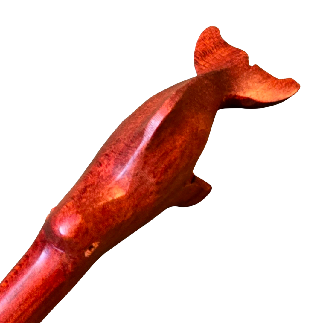 Hand carved wildlife hair sticks - made by artisan from Peruvian Amazon - Amazon Ecology