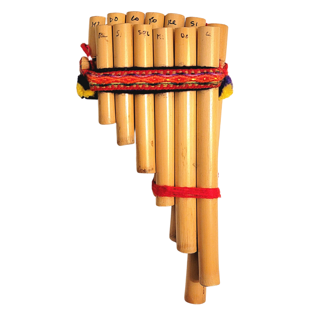 Bamboo pan flutes - made by Peruvian Amazon artisans