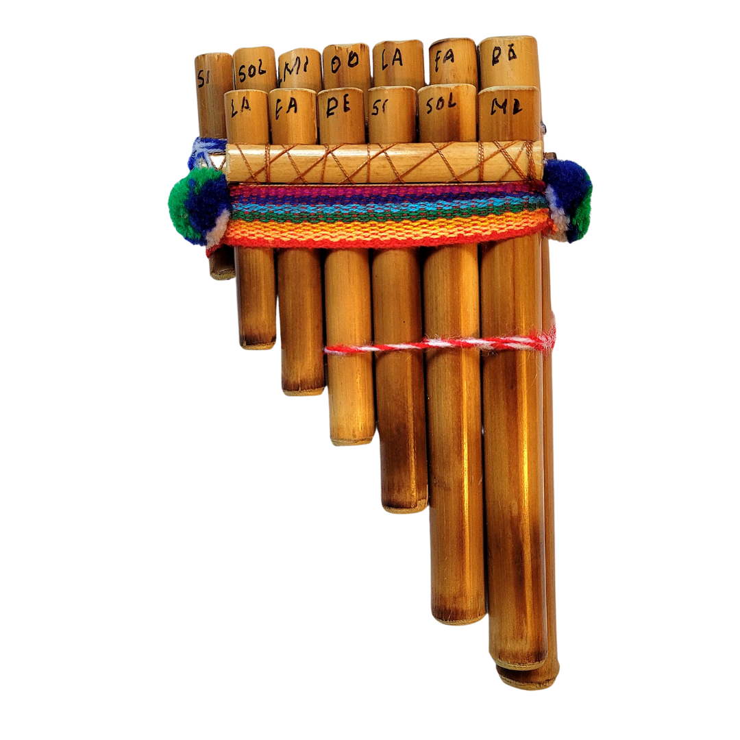 Bamboo pan flutes - made by Peruvian Amazon artisans