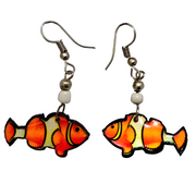 Clownfish earrings - Amazon Ecology