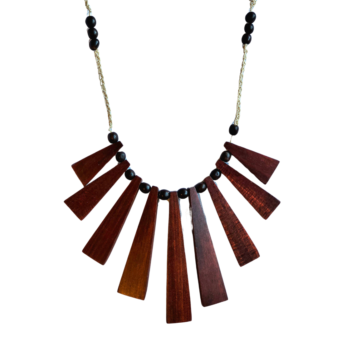 Palo sangre pendant necklace - made by artisan from the Peruvian Amazon
