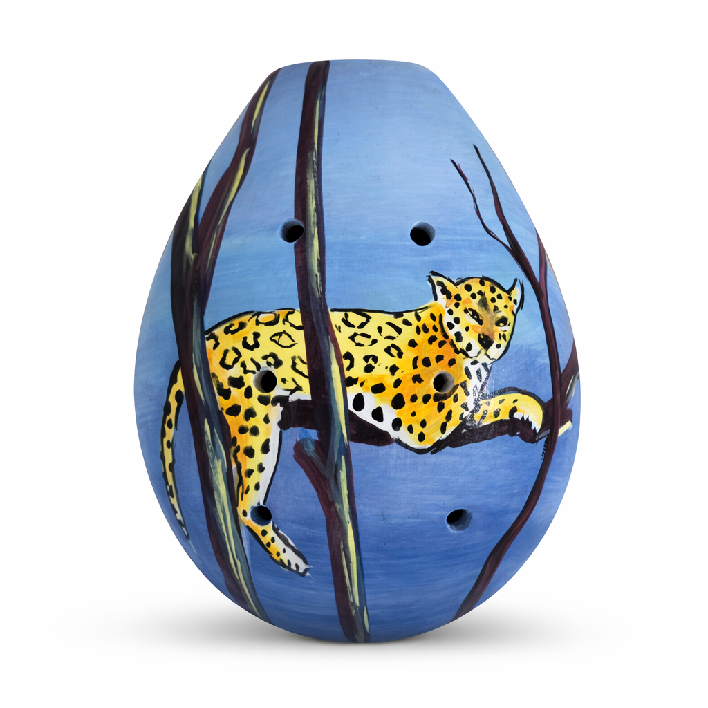 Ceramic ocarinas with mammals - made by a Peruvian Amazon artisan - Amazon Ecology