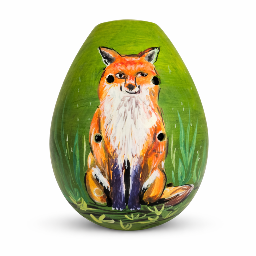 Ceramic ocarinas with mammals - made by a Peruvian Amazon artisan - Amazon Ecology