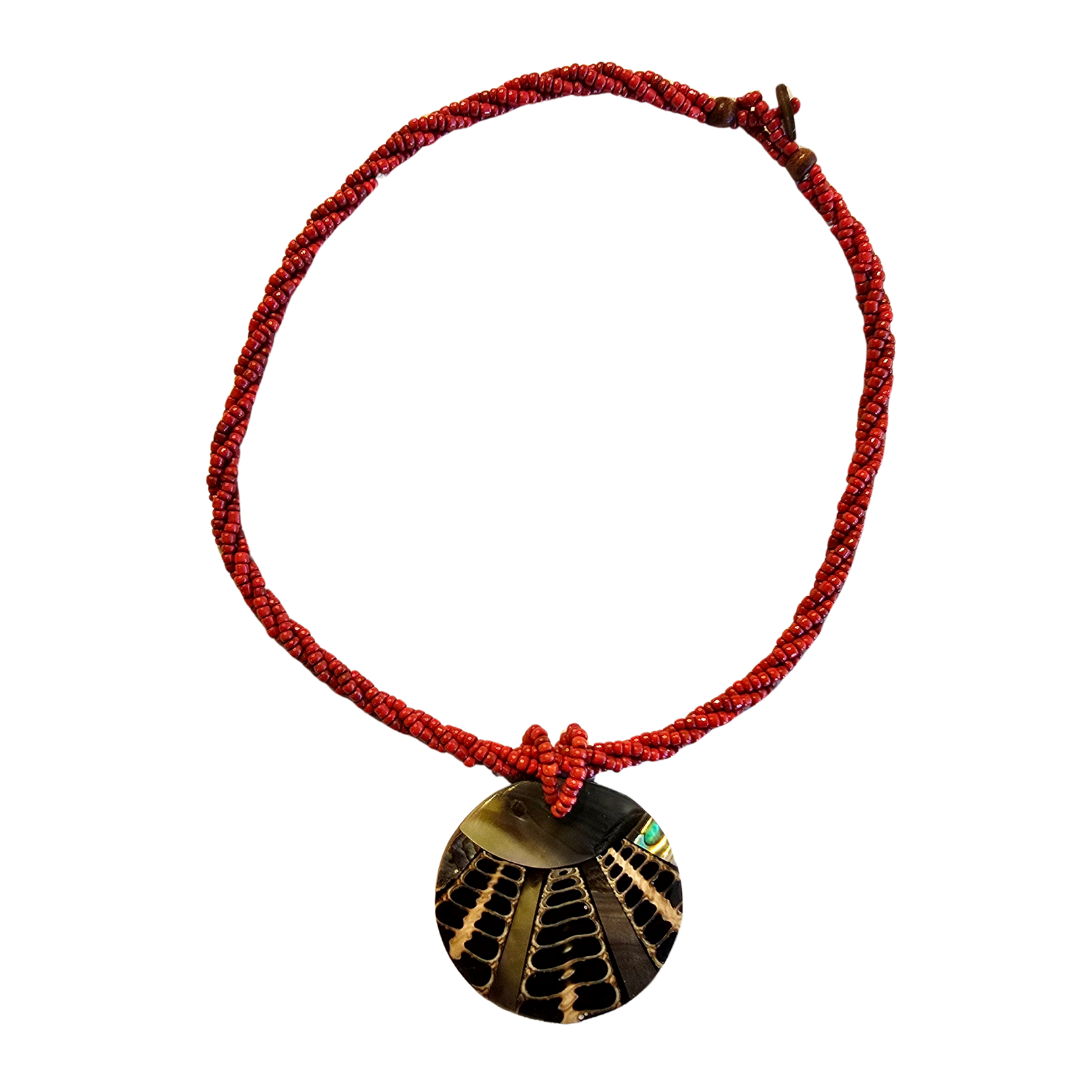 Spiral shell necklace from the Peruvian Amazon - Amazon Ecology