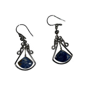 Bell Shaped Silver Wire with Sodalite - Amazon Ecology