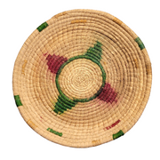 Wagon wheel chambira basket (faded) - made by artisan from the Peruvian Amazon - Amazon Ecology