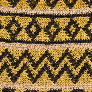 Intricately Patterned, Crocheted Shoulder Strap Bag, made in Peruvian Amazon