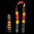 GS02C : Fair-trade hand-made Amazon guitar strap - coral snake model