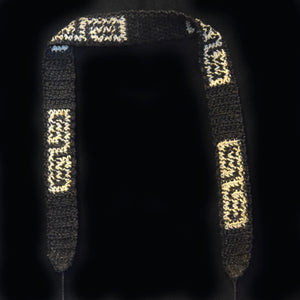 Fair-trade Hand-made Hat band - Bora labyrinth pattern - HB03A