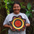 Midnight Sun - Stunning Decorative Basket - Fair Trade and Hand made by Peruvian Amazon artisan