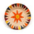 Sun Star Pattern with Ring Decorative Basket - Fair Trade and Handwoven